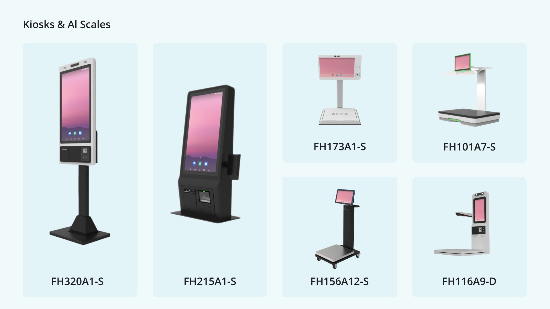 Self-checkout and Scales